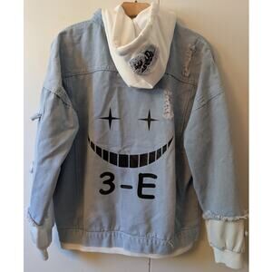 Anime Vampire Knight Blue Denim Jacket
